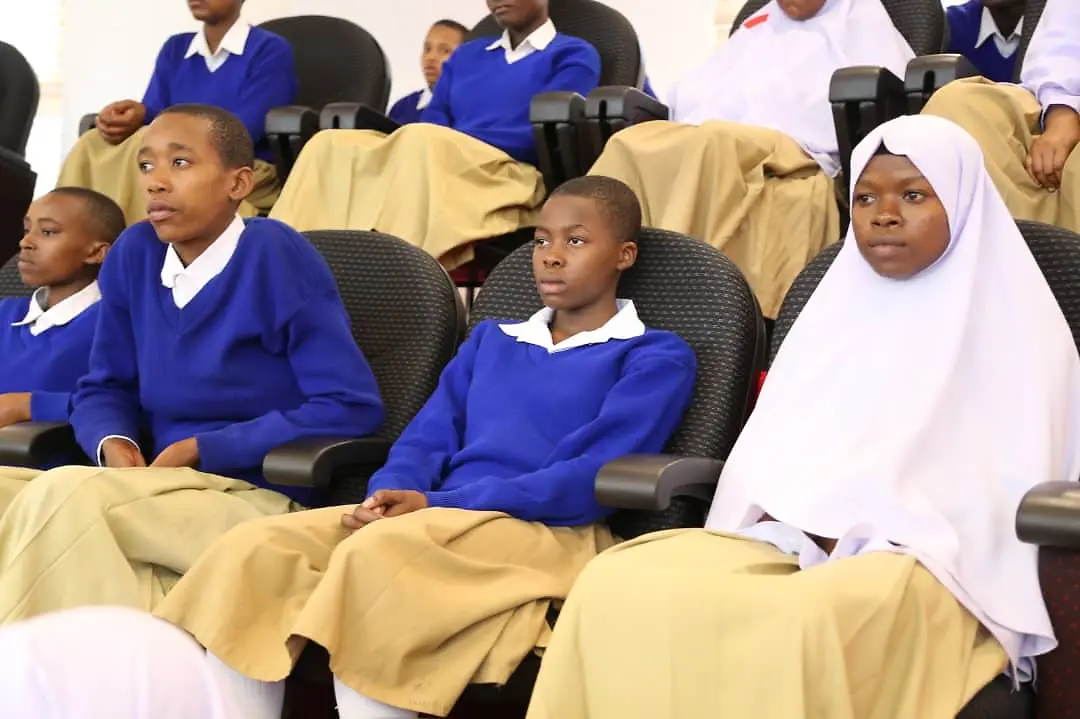 Students During an Educational Programme